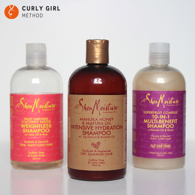 Silikon- und sulfatfreie Shampoos, die für die Curly-Girl-Methode geeignet sind