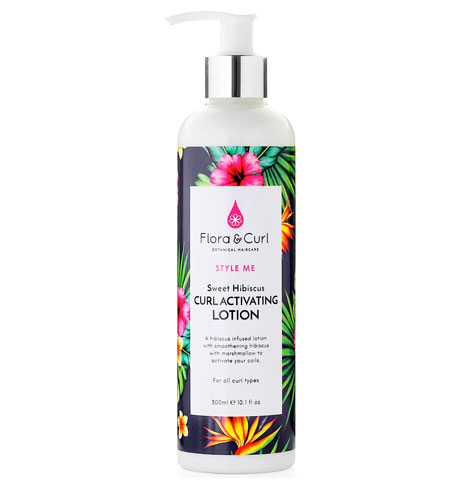 Flora & Curl: Sweet Hibiscus Curl Activating Lotion