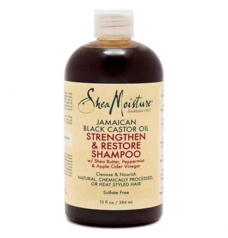 Shea Moisture: Jamaican Black Castor Oil Strengthen & Restore Shampoo
